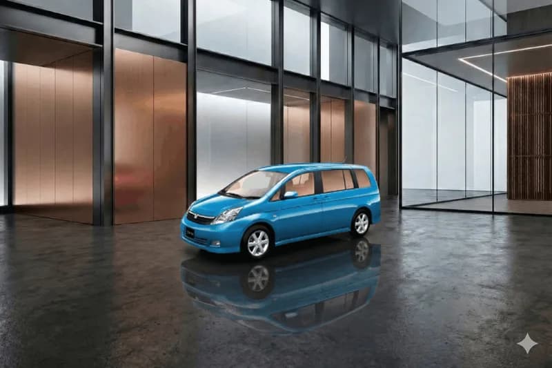 Toyota Isis - Minivan car rental in North Cyprus