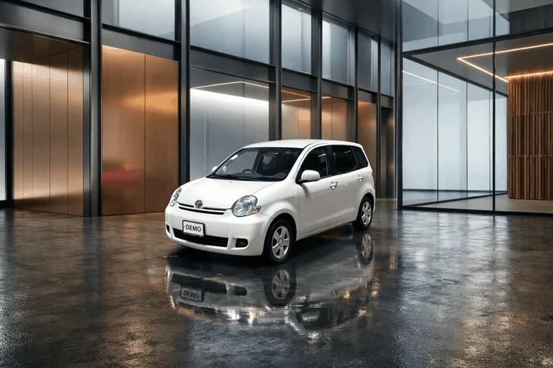 Toyota Sienta - Minivan car rental in North Cyprus